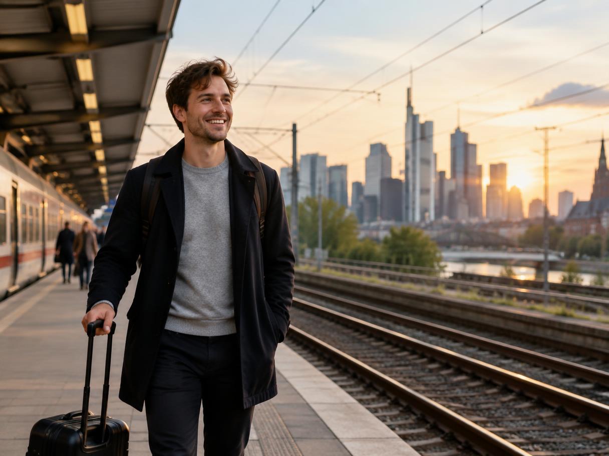 Professionnel bien arrivé en Allemagne